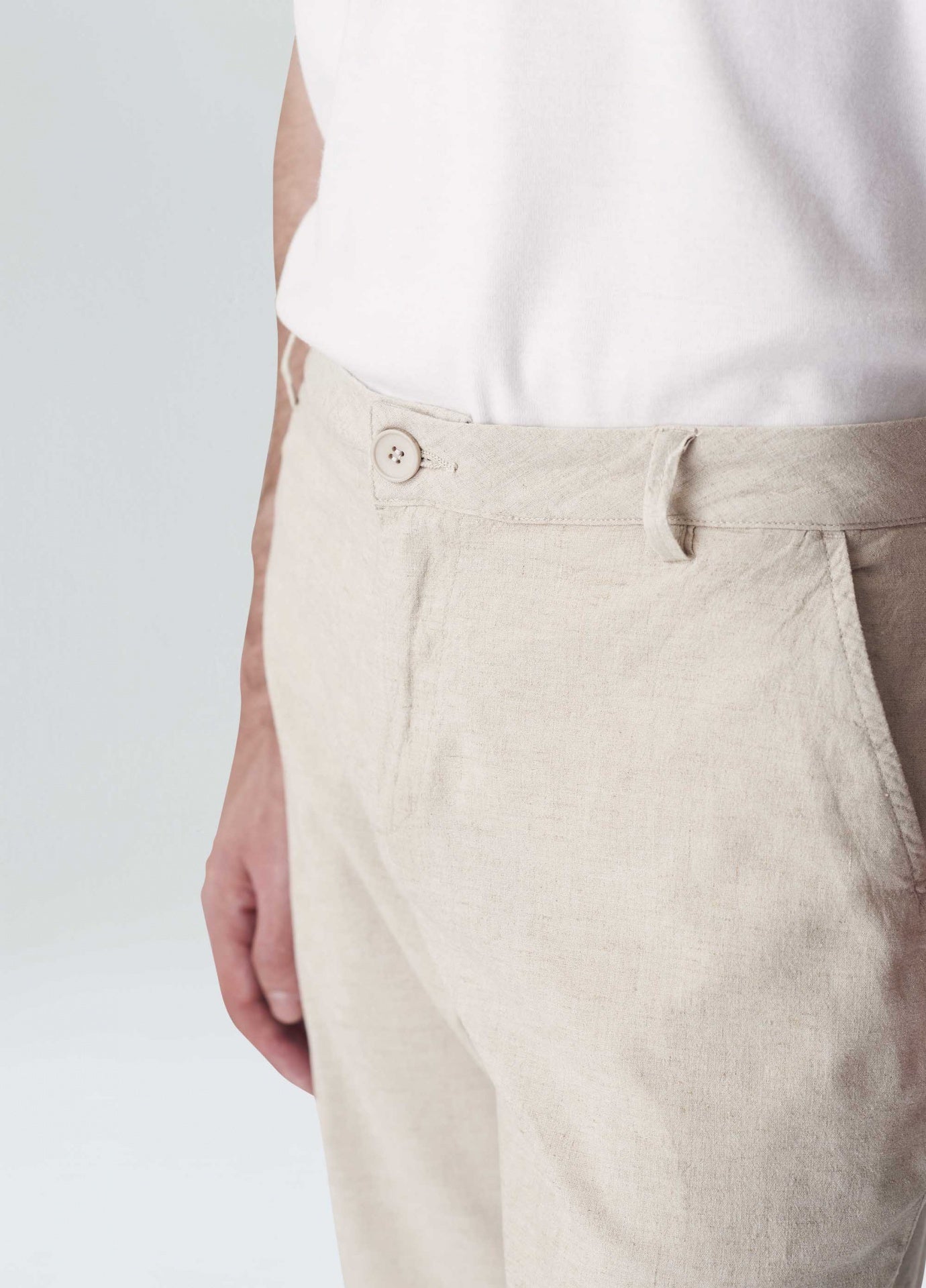 Bermuda Masculina Osklen Alfaiataria Basic Linen