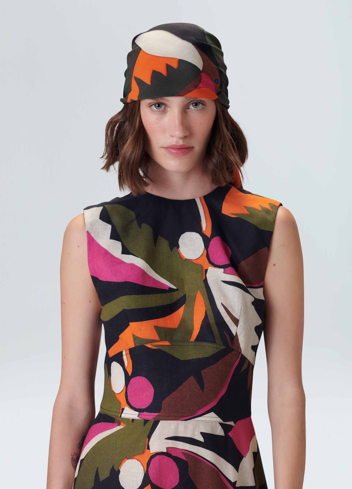 Vestido Coqueiro Midi Osklen