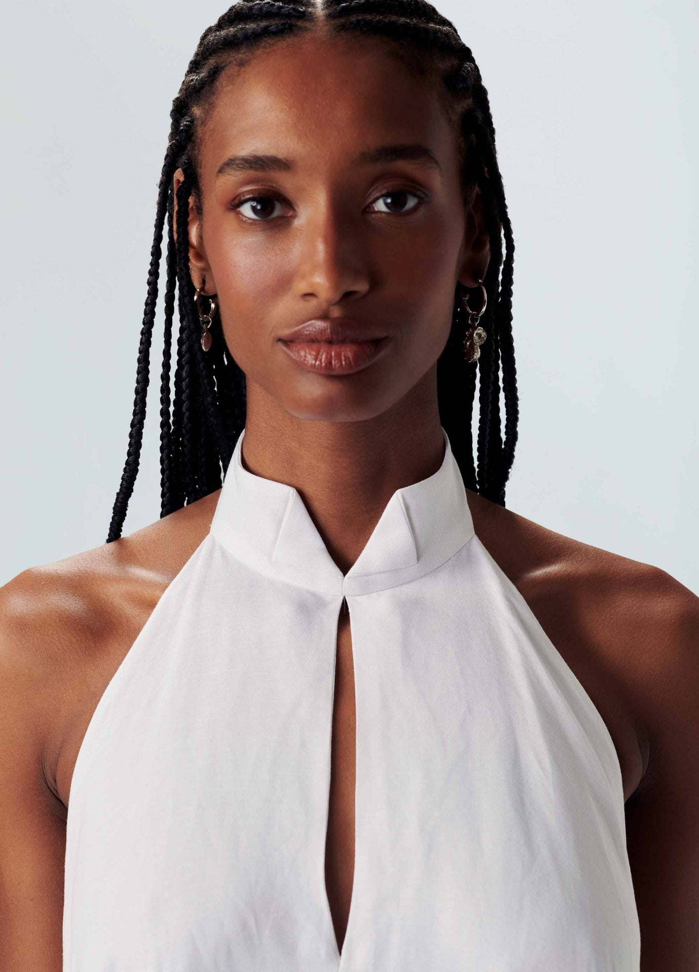 Vestido Gola Longo Osklen