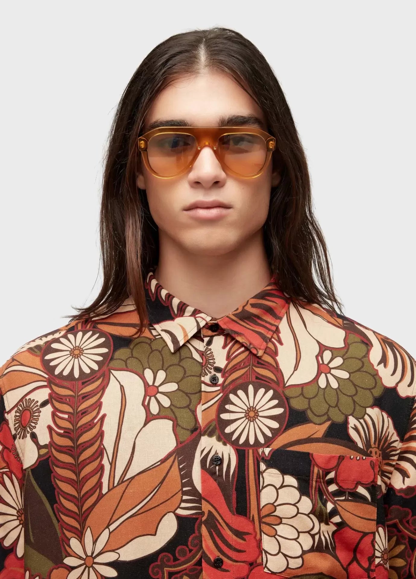 Camisa Garden Dark Osklen