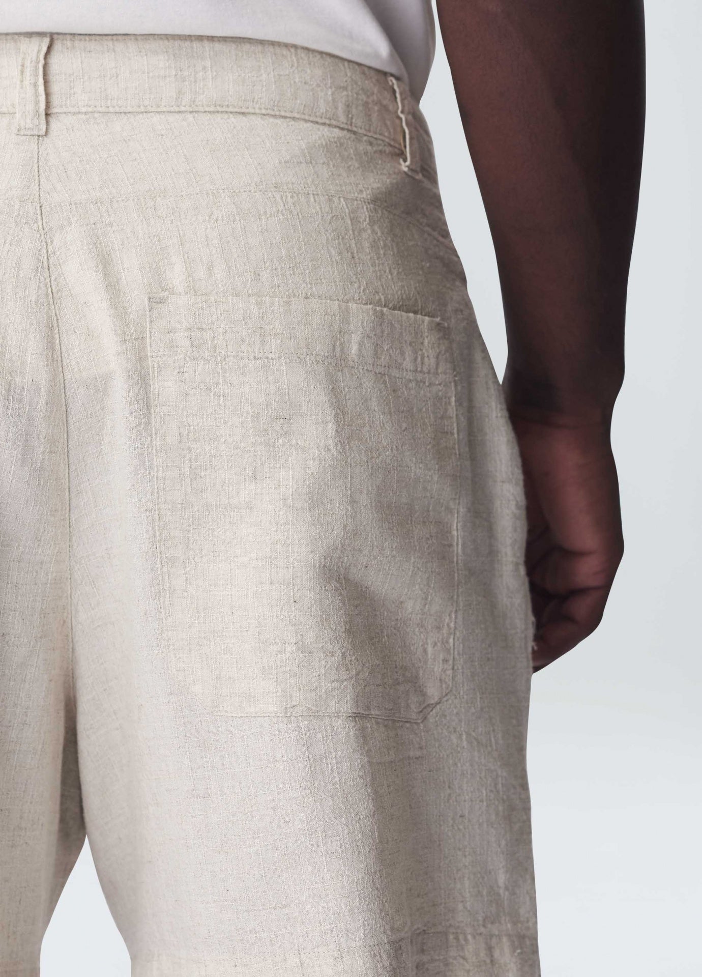 Bermuda Woof Linen Flow