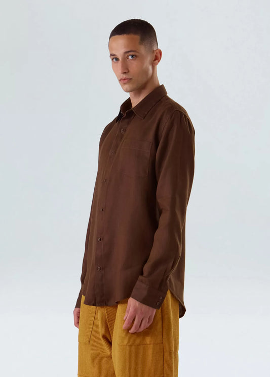 CAMISA CLASSIC LINEN LONG SLEEVE OSKLEN