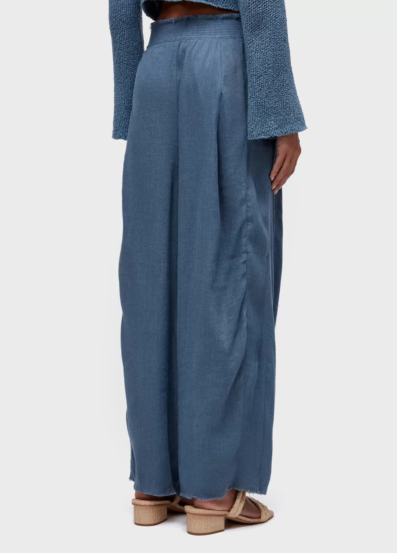 Calça Pregas Linho Reciclado Osklen