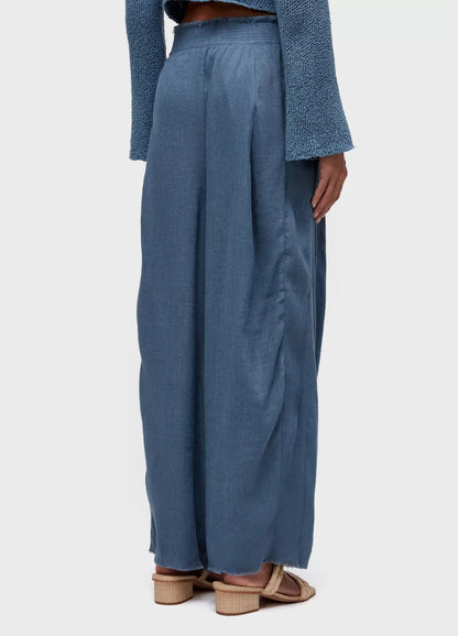 Calça Pregas Linho Reciclado Osklen