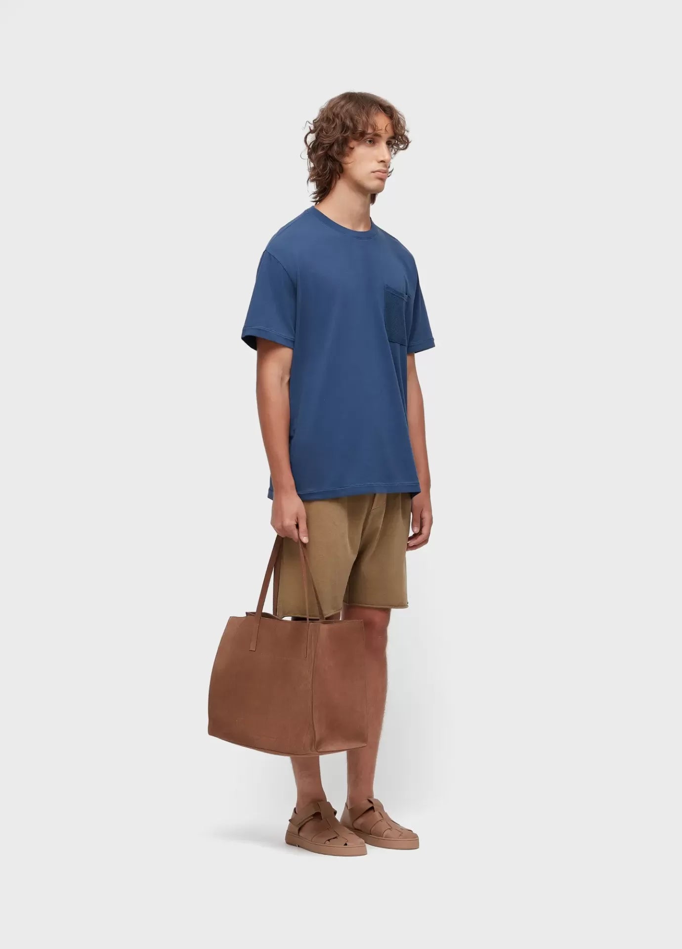 T-shirt Over Texture Pocket Osklen