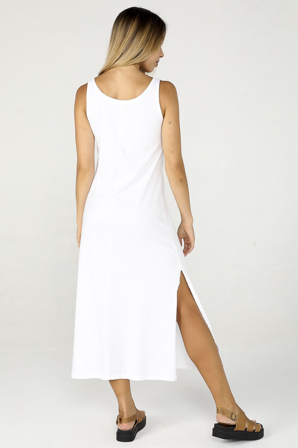 VESTIDO MIDI REGATA MiG