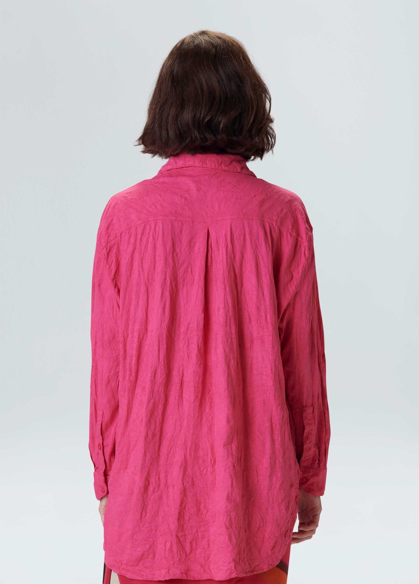 Camisa Ml Fem Amassada Osklen
