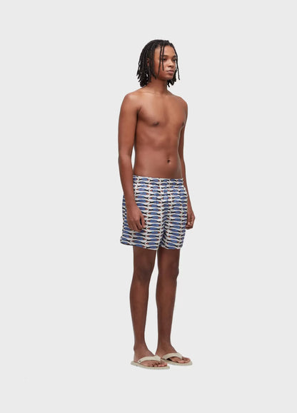 Beach Short Aquaone Flex Cardume Osklen