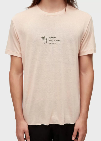 T-shirt Made In Brazil Light Linen Osklen