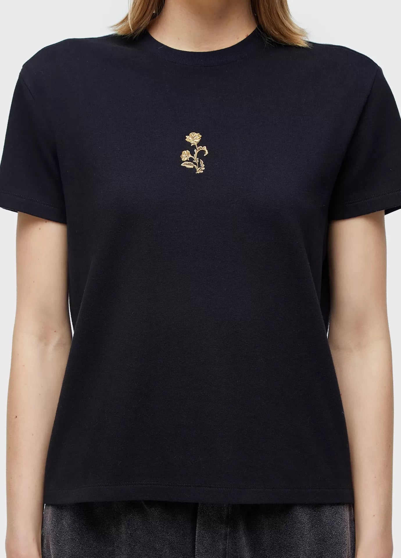 Tshirt Bordado Tiny Rose Osklen