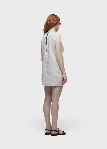 Vestido Reto Bordado Sunflower Osklen