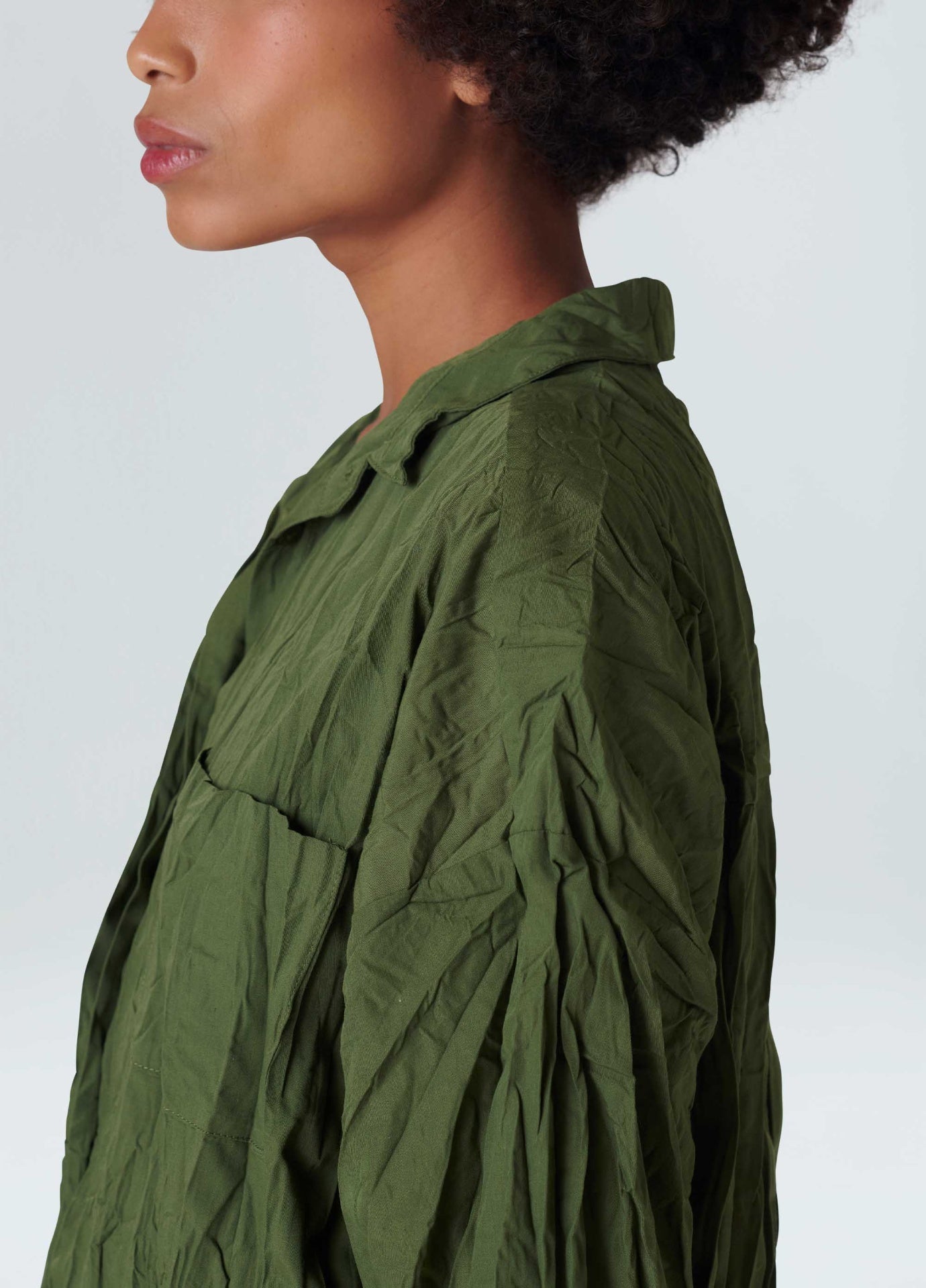 Camisa Over Wrinkled Osklen