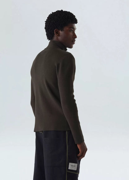Sweater Tricot Zipped Cotton Osklen