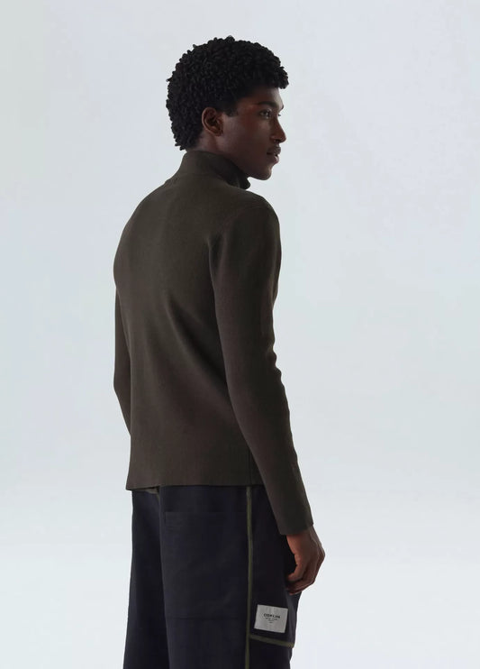 Sweater Tricot Zipped Cotton Osklen