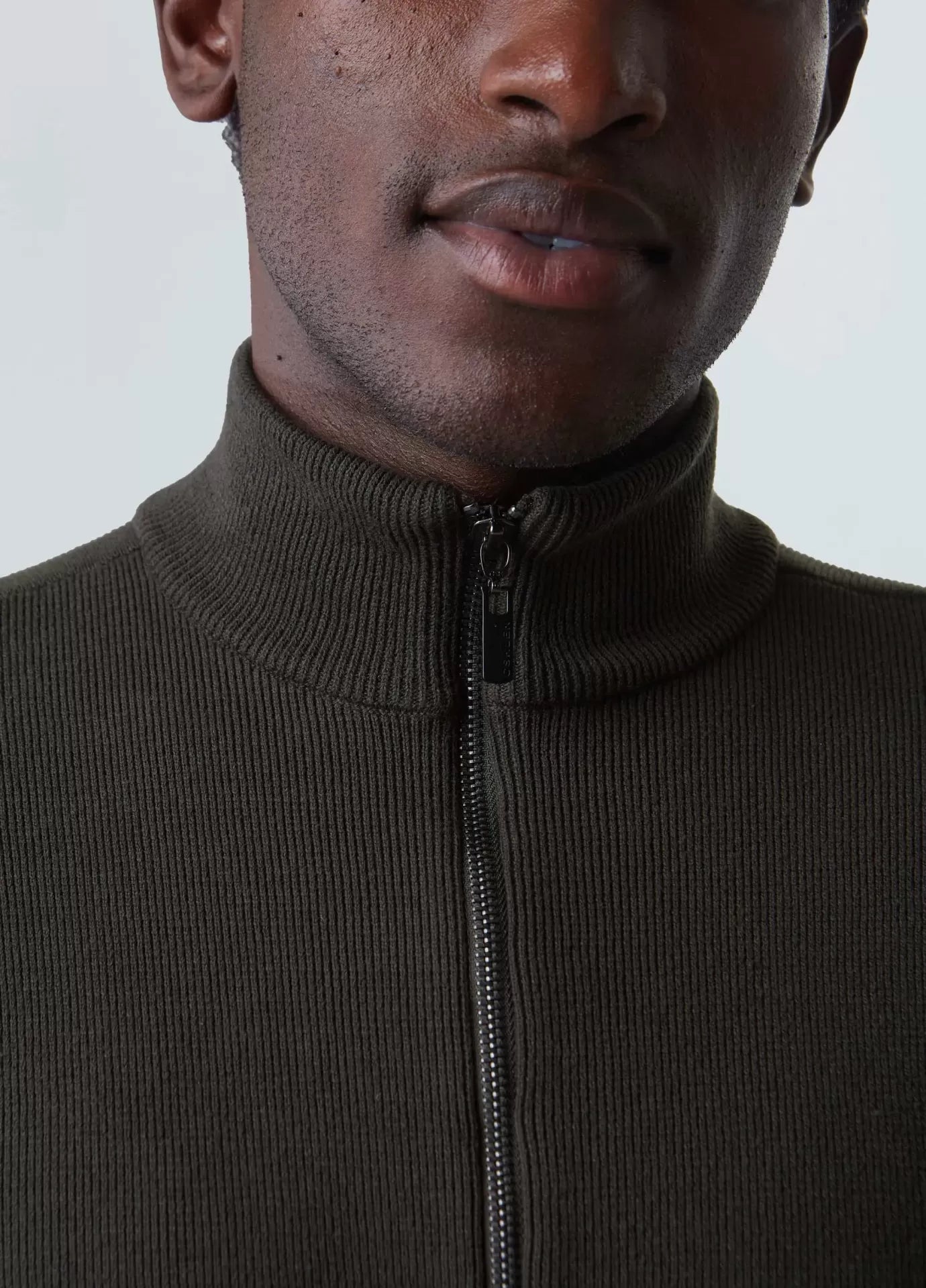 Sweater Tricot Zipped Cotton Osklen