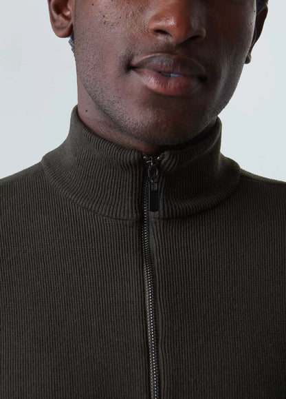 Sweater Tricot Zipped Cotton Osklen