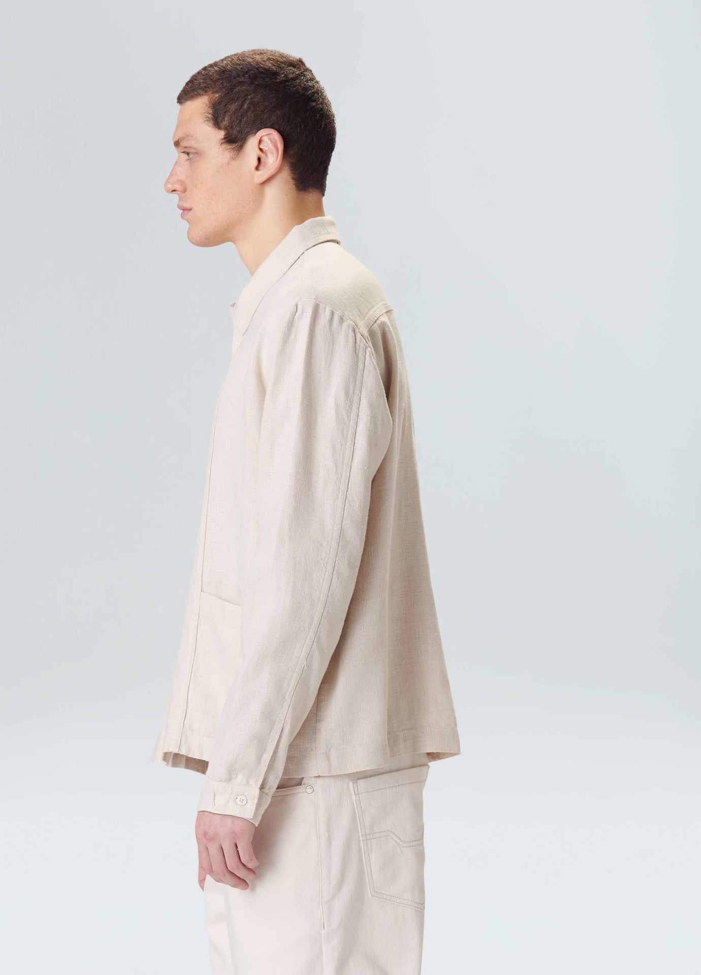 Overshirt linen tropical Osklen