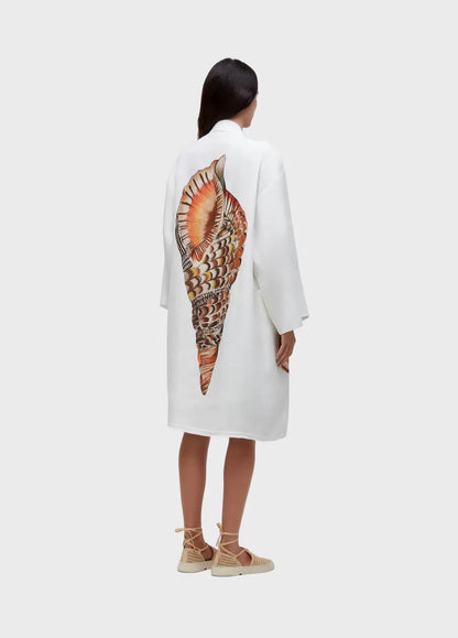 Vestido Kimono Concha Tex Color Osklen