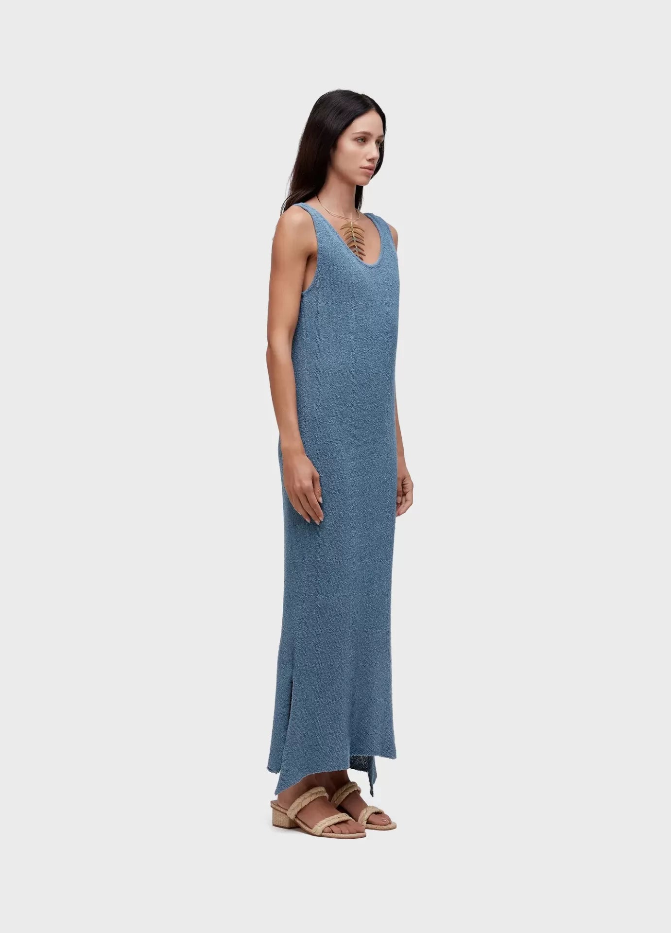 Vestido Regata Tricot Rede Osklen