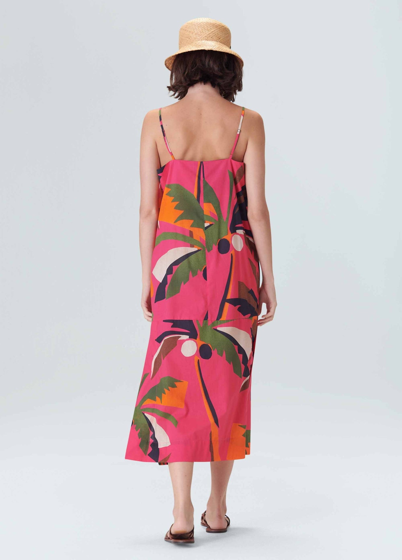 Vestido Coqueiro Cut Midi Osklen