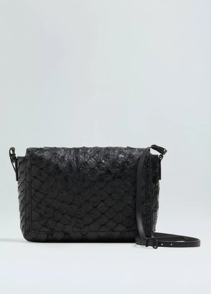 Bolsa Osklen Pirarucu Flap Shoulder