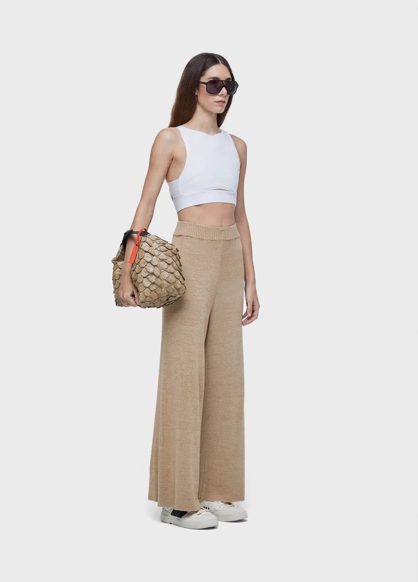 Calça tricot cortica