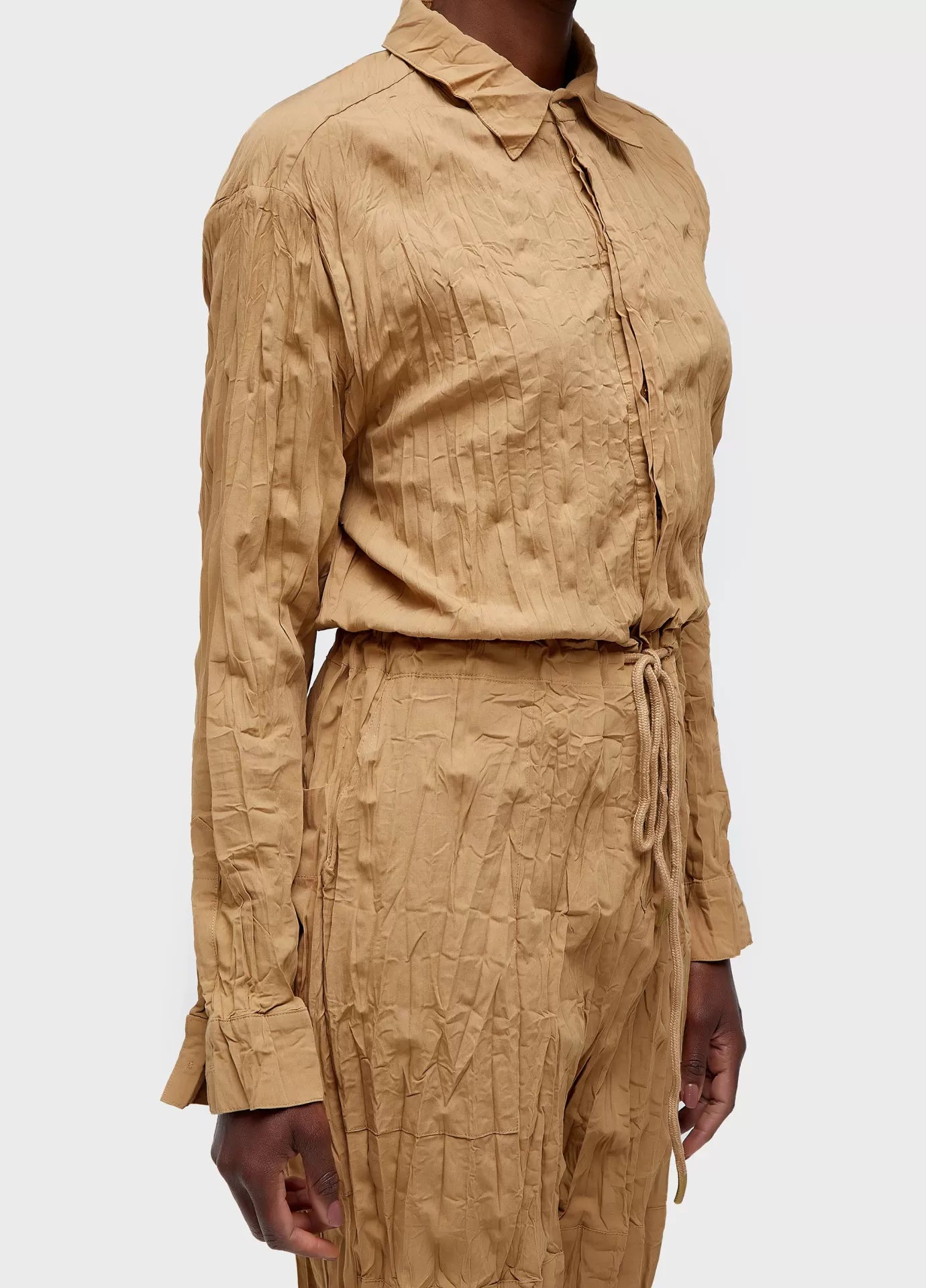Macacão Tricoline Wrinkled Osklen