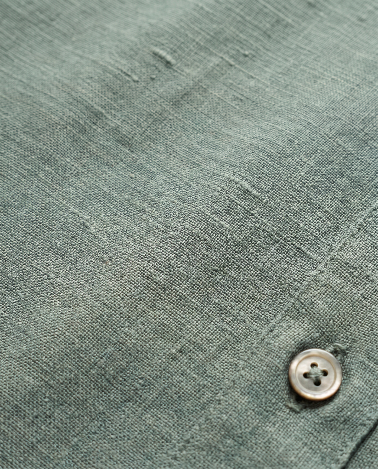 100% European washed linen — texture detail